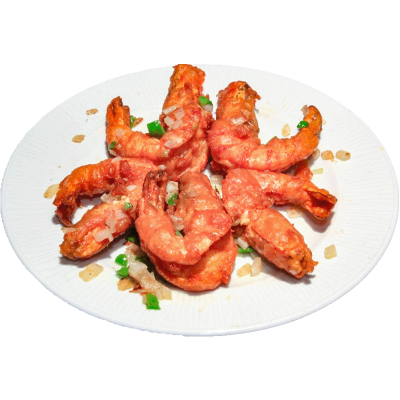 GAMBAS EN SAL Y PIMIENTA