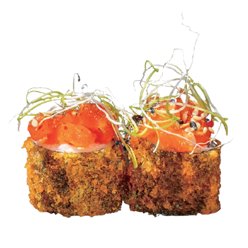 MAKI FRITO CON SALMON 4U