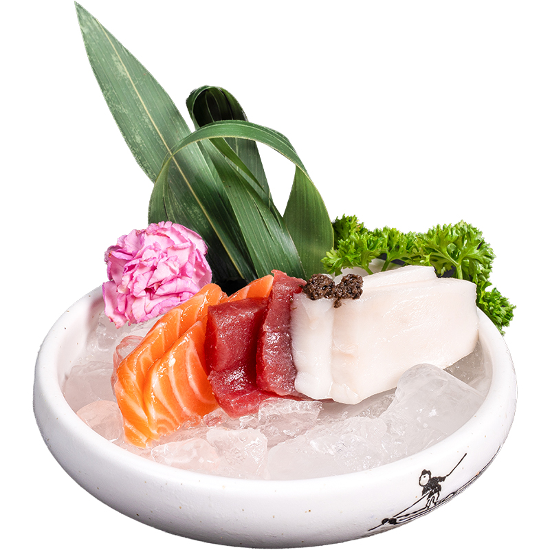 SASHIMI MIXTO 6U (SOLO 2 RACIONES POR PERSONA)